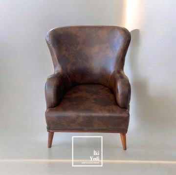 Hector Tekli Chester Berjer Ofis Bekleme Koltuğu Büro Dinlenme Koltukları Salon Makam Okuma Baba Koltuğu Lobi