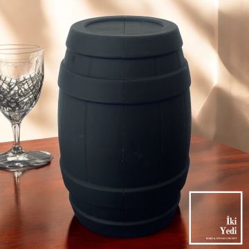 Fıçı Görünümlü Tirbüşon Seti – Şarap Gurmeleri İçin Lüks Hediye, Mantar Açacak & Tıpa Seti