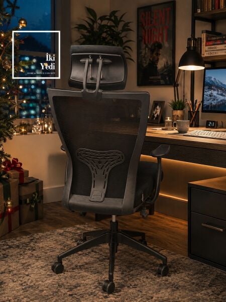 Goldsit Quatro Kaliteli Ergonomik Yönetici Koltuğu Ofis Çalışma Sandalyesi Büro Makam Koltukları