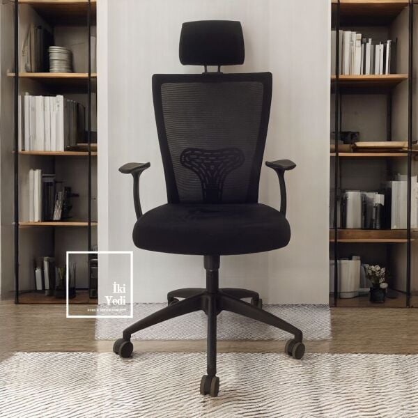 Orijinal Goldsit Quatro Kaliteli Ergonomik Yönetici Koltuğu Ofis Çalışma Sandalyesi Büro Koltukları Makam Tasarım Fileli Garantili