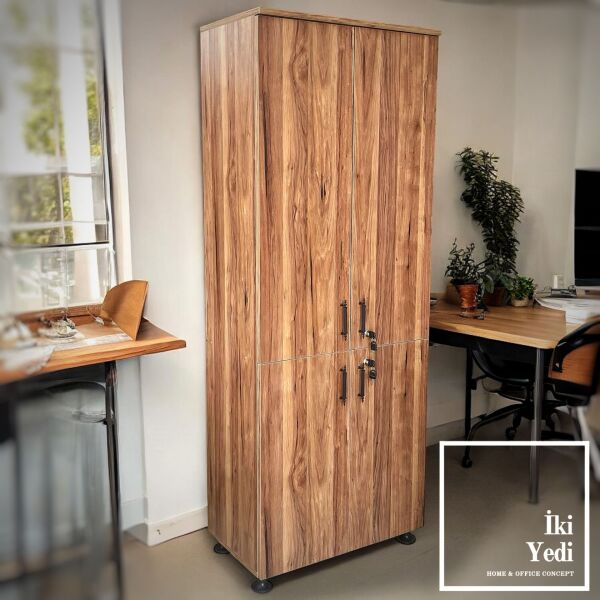 Espion 4 Kapaklı Kilitli Dosya Dolabı Çok Amaçlı Dolap Ofis Büro Mobilyaları Evrak Klasör Balkon Mutfak Dolabı