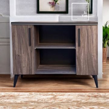 Bavyera 140 cm Konsol Tipi Ofis Dosya Dolabı Dosyalık Dolap Klasörlük Evrak Tv Ünitesi Çok Amaçlı Mobilya Ev Salon Büro Mobilyaları