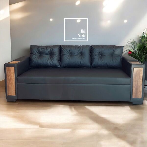 Chambre Üniteli Modern Makam Odası Mobilya Takımı Yönetici Ofis Mobilyası, Şık ve Konforlu Ahşap Masa, Dolap ve Koltuk Seti