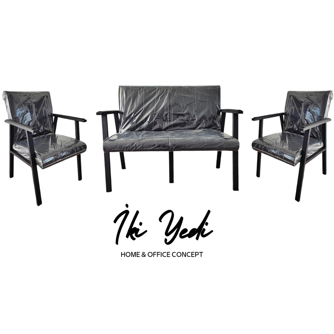 Matrone Ofis Bekleme Koltuk Takımı Misafir Koltuğu Seti Büro Koltukları Dinlenme Salonu