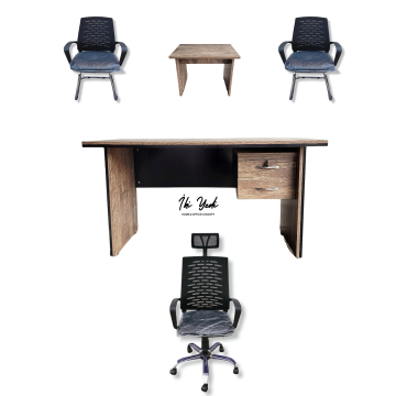 Avoir Sekreterya Seti Ofis Çalışma Masası Takımı Büro Personel Grubu Mobilyası Masa Sandalye