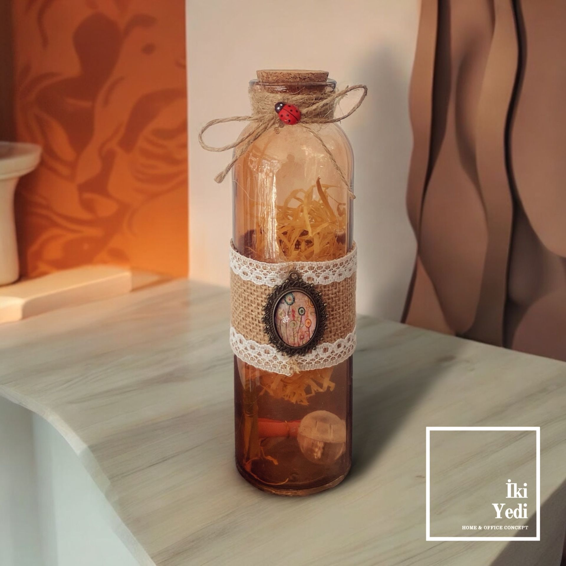 Wishes 77-2 Dilek Şişesi Uygun Fiyatlı Hediyelik Eşyalar Dekoratif Objeler