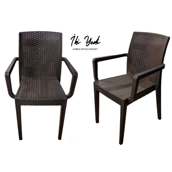 Kanada Rattan Masa Sandalye Takımı Bahçe Balkon