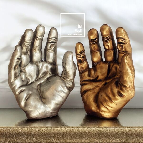 Mento İnsan Yüzü Tasarım El Figürü Dekoratif Obje Sıradışı Heykeller Ev Dekorasyonu Ofis Hediyesi Konsept Tema