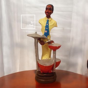 Dufy Müzisyenler Müzik Dekoru Bateri Çello Saksafon Grup Şarkıcı Dekorasyon Hediye Objeler