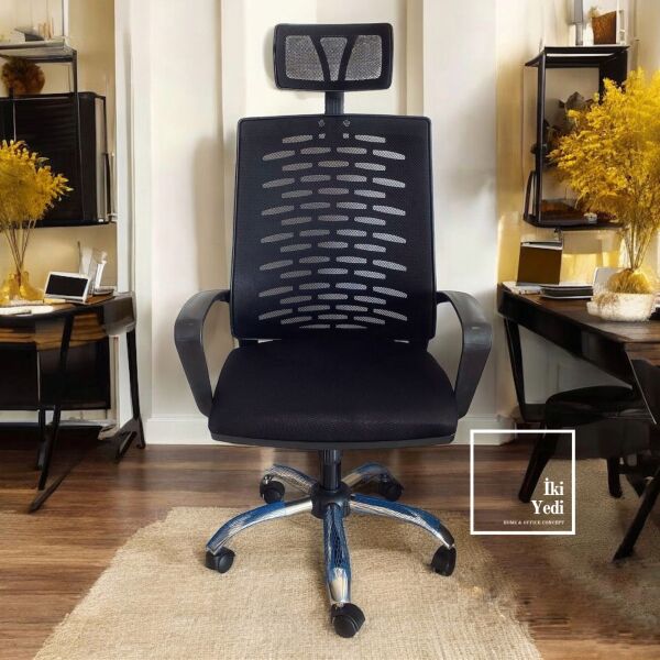 Nebraska 180 cm Ofis Mobilya Takımı Makam Odası Büro Mobilyaları Yönetici Çalışma Masası Seti Sandalyeli