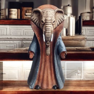 İkonik Dövüş Sanatları Ustaları Fil Timsah Gergedan Kedi Köpek Meditasyon Figürleri 77-1