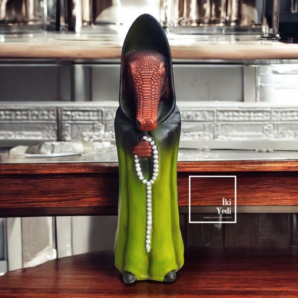 İkonik Dövüş Sanatları Ustaları Fil Timsah Gergedan Kedi Köpek Meditasyon Figürleri 77-4