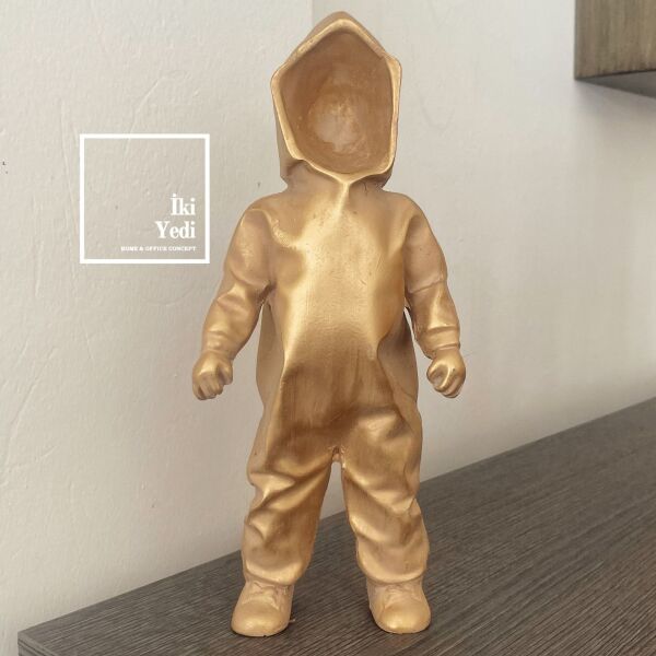 Rapen Kapişonlu Adamlar Obje Seti Modern Dekoratif Heykeller İnsan Figürü Dekor 77-3