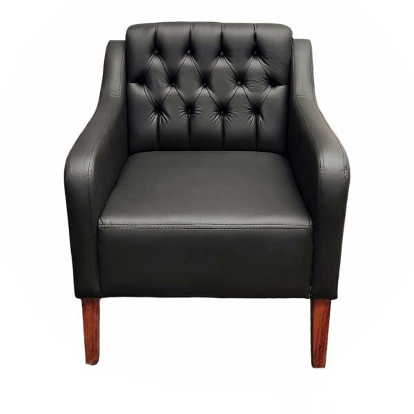 Peakloon Düğmeli Kapitoneli Berjer Ofis Bekleme Koltuğu Büro Misafir Koltukları Dinlenme Salonu Alanı Tekli Modeller