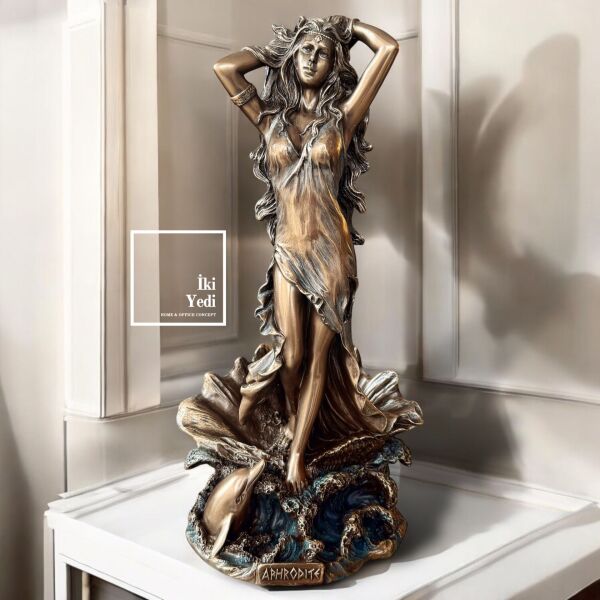 Veronese Afrodit Heykeli Bronz Biblo Yunan Mitolojisi Dekor, Ev Ofis VIP Hediyelik Obje
