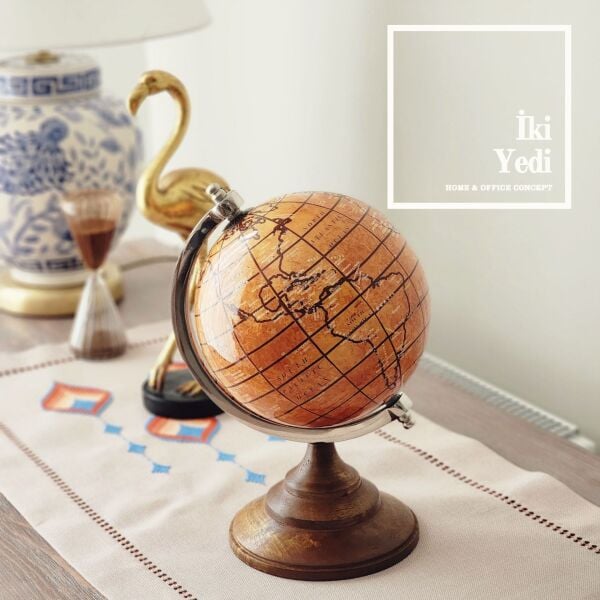 Vetrov Dünya Küresi World Globe Atlas Harita Ev Ofis Büro Dekorasyonu Yeni İş Hediyesi
