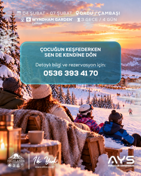 6. Denge Buluşması Ordu Çambaşı | 4–7 Şubat 2027 Çocuk ve Ebeveyn Etkinlikleri Kayak Keyfi Dinlenme