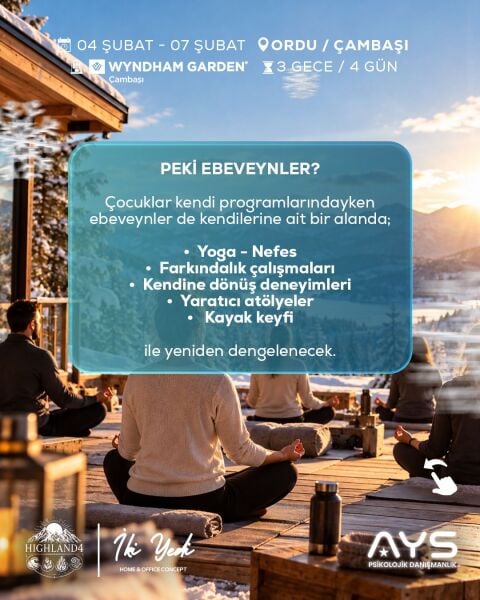 6. Denge Buluşması Ordu Çambaşı | 4–7 Şubat 2027 Çocuk ve Ebeveyn Etkinlikleri Kayak Keyfi Dinlenme
