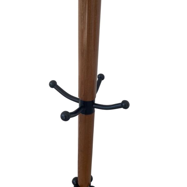 Zizou Ceviz Siyah Kayın Ağacı Masif Ahşap Askılık Demir Metal Portmanto Ev Ofis Büro Dekorasyon Dekoratif Hediyelik Mobilya Aksesuar