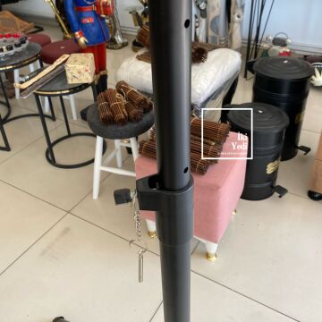 Jojones Endüstriyel Tripod Lambader Metal Ayak Ayarlanabilir Yükseklik Salon Ofis Aydınlatma Retro