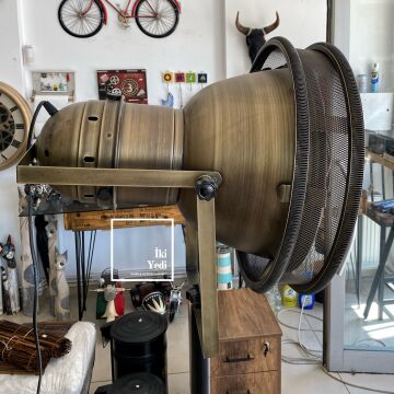 Jojones Endüstriyel Tripod Lambader Metal Ayak Ayarlanabilir Yükseklik Salon Ofis Aydınlatma Retro