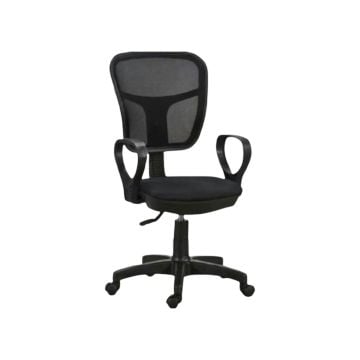 Nouvin 36 mm Sümenli 200 cm ( 2 Metre ) Toplantı Masası ve Personel Sandalye Takımı 6 Kişilik Seti Ofis Mobilyaları Büro Mobilyası Beyin Takımı Siyah Beyaz