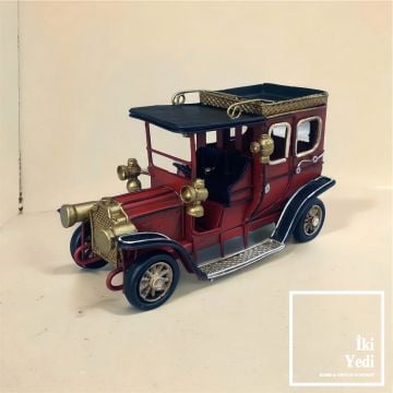Shepherd Dekoratif Metal Araba Maketi Ford Classic Coupe Model Vintage Dekor Retro Hediyelik Obje