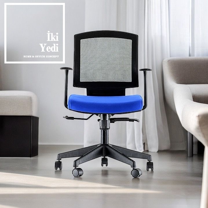 Goldsit Reks Kaliteli Ofis Çalışma Koltuğu Fileli Büro Sandalyesi Döner Bilgisayar Personel Şef Garantili