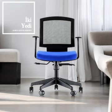 Goldsit Reks Kaliteli Ofis Çalışma Koltuğu Fileli Büro Sandalyesi Döner Bilgisayar Personel Şef Garantili
