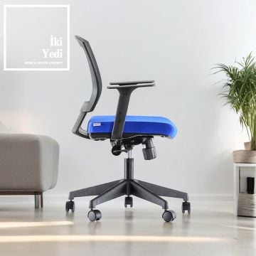 Goldsit Reks Kaliteli Ofis Çalışma Koltuğu Fileli Büro Sandalyesi Döner Bilgisayar Personel Şef Garantili