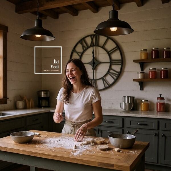 Moine 70 cm Metal Roma Rakamlı Duvar Saati Endüstriyel Büyük Duvar Saati Siyah Loft Saat Ev Ofis