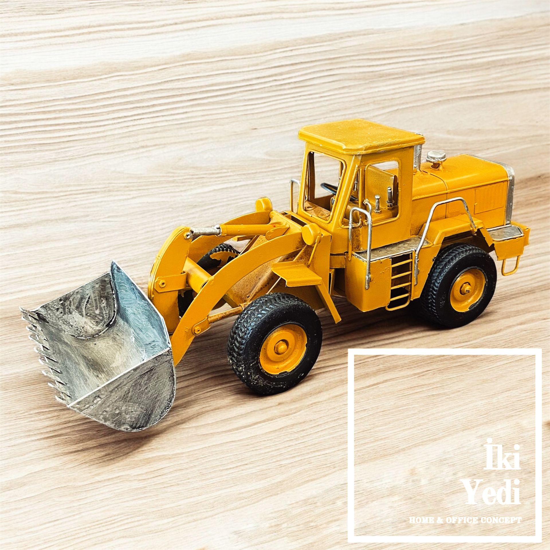 Hammel Metal İş Makinası Maketi İş Makineleri Dekor Yapı İnşaat Emlak Gayrimenkul Ofis Dekorasyonu Müteahhite İnşaat Mühendisine Hediye