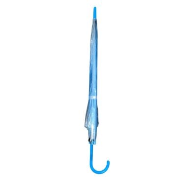 Robzom Mavi Şeffaf Şemsiye | Modern ve Enerjik Tasarım (90x70 cm) Hediyelik Eşyalar Minimalist