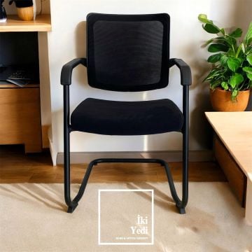 Orijinal Goldsit Quatro M300P Kaliteli Bekleme Koltuğu Misafir Sandalyesi Ofis Sandalyeleri Büro Koltukları Dinlenme Fileli Kumaş