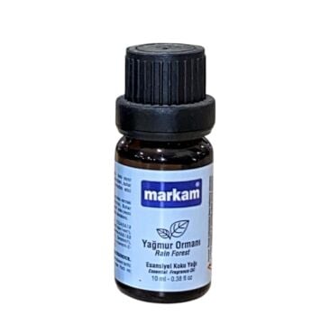 5 Adet - Saf Esansiyel Yağ - Oda Ve Ortam Kokusu - Yağmur Ormanı Aromatik Uçucu Yağ 5x10ml