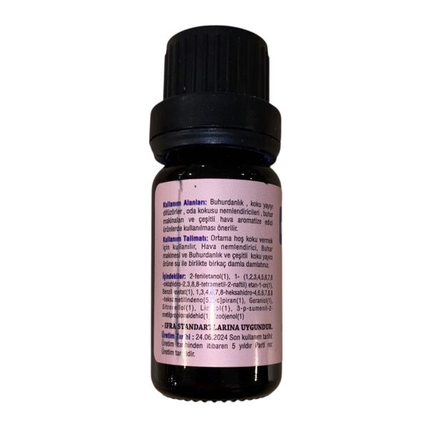 5 Adet - Saf Esansiyel Yağ - Oda Ve Ortam Kokusu - Sandal Aromatik Uçucu Yağ 5x10ml