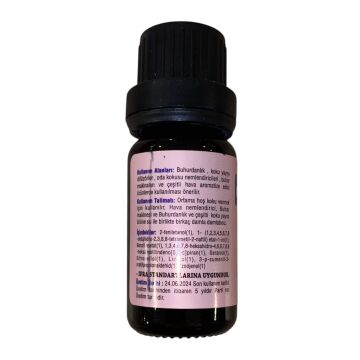 5 Adet - Saf Esansiyel Yağ - Oda Ve Ortam Kokusu - Pudra Aromatik Uçucu Yağ 5x10ml