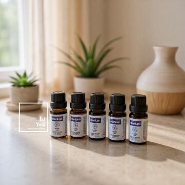 5 Adet - Saf Esansiyel Yağ - Oda Ve Ortam Kokusu - Leylak Aromatik Uçucu Yağ 5x10ml