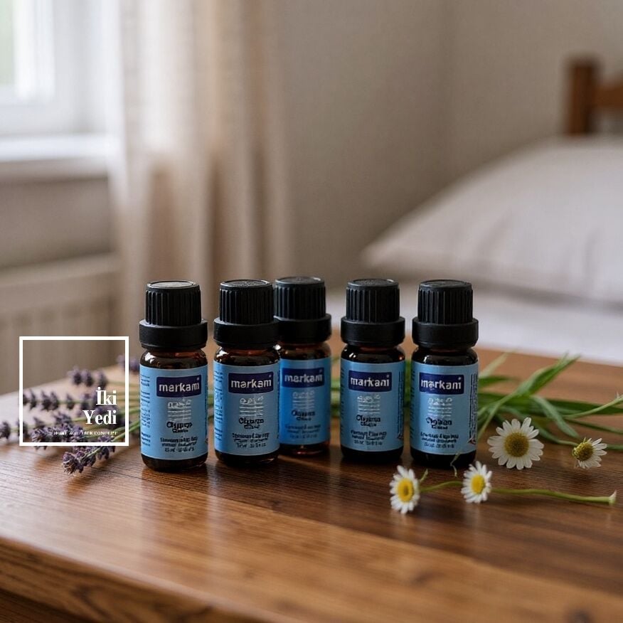 5 Adet - Saf Esansiyel Yağ - Oda Ve Ortam Kokusu - Okyanus Aromatik Uçucu Yağ 5x10ml