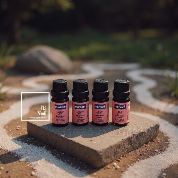 4 Adet - Saf Esansiyel Yağ - Oda Ve Ortam Kokusu - Japon Kirazı Aromatik Uçucu Yağ 4x10ml