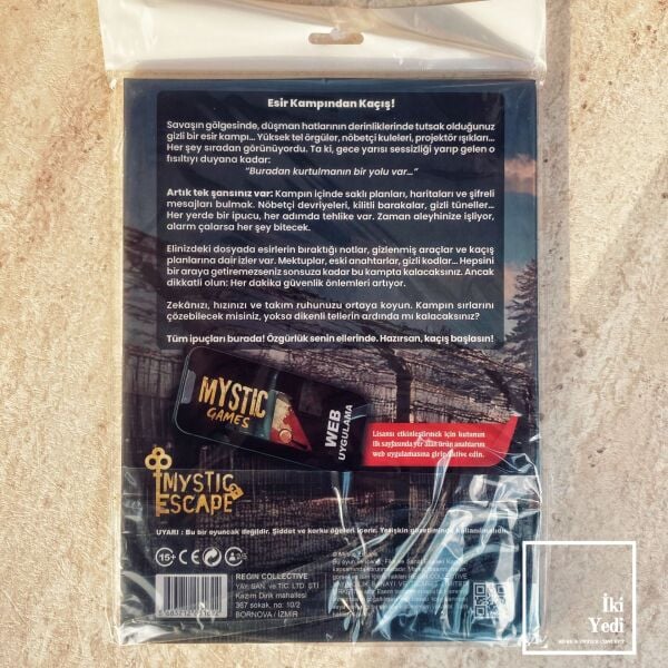 Mystic Escape Esir Kampından Kaçış Oyunu, Zeka ve Strateji Oyunu, Eğlenceli Kaçış Deneyimi
