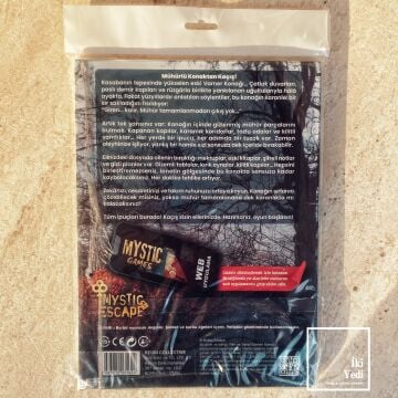 Mystic Escape Mühürlü Konaktan Kaçış Oyunu, Zeka ve Strateji Kart Oyunu, Gerilim ve Gizem Temalı