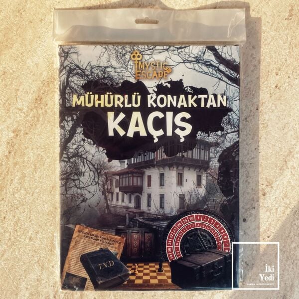 Mystic Escape Mühürlü Konaktan Kaçış Oyunu, Zeka ve Strateji Kart Oyunu, Gerilim ve Gizem Temalı