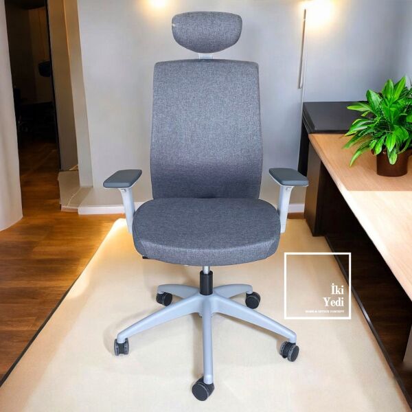 Orijinal Goldsit Venus Kaliteli Ofis Koltuk Takımı Makam Yönetici Misafir Bekleme Sandalyeleri Seti Büro Koltuğu Grubu Üst Düzey Beyaz Gri