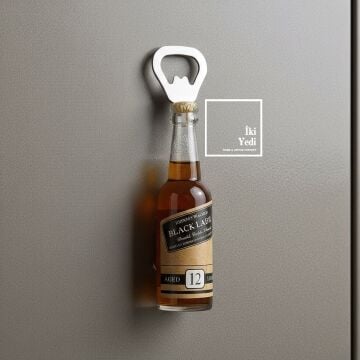 Dekoratif Şişe Tasarımlı Magnet Açacaklar Pratik Eğlenceli Şişe Açacağı Hediyelik