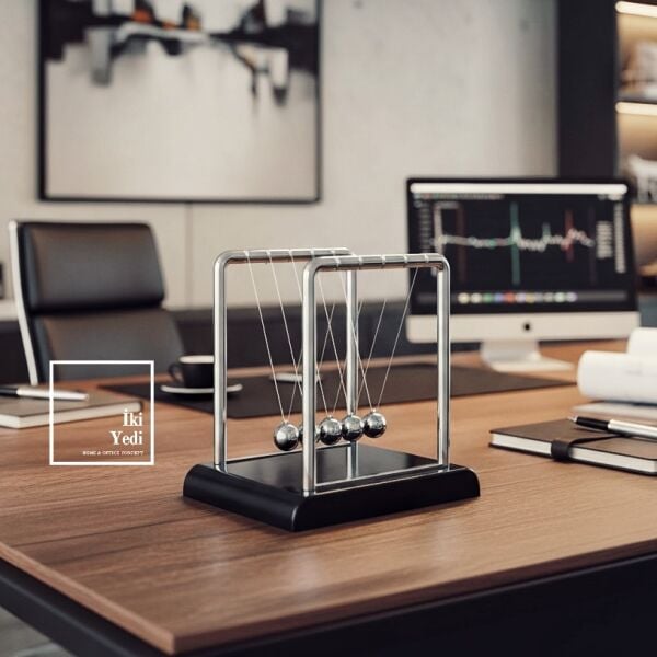 Ernest 771 Newton Denge Topları Dekoratif Masa Üstü Aksesuar Ofis ve İş Hediyelik Obje Süs Ürünleri