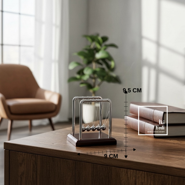 Ernest 772 Mini Boy Newton Denge Topları Dekoratif Masa Üstü Aksesuar Ofis ve İş Hediyelik Obje