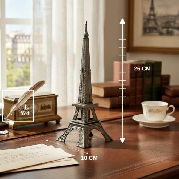 Paris’in Sessiz Zarafeti Eyfel Kulesi Zarf Açacağı Dekoratif Mektup Açıcı Ofis Hediyesi Aksesuar