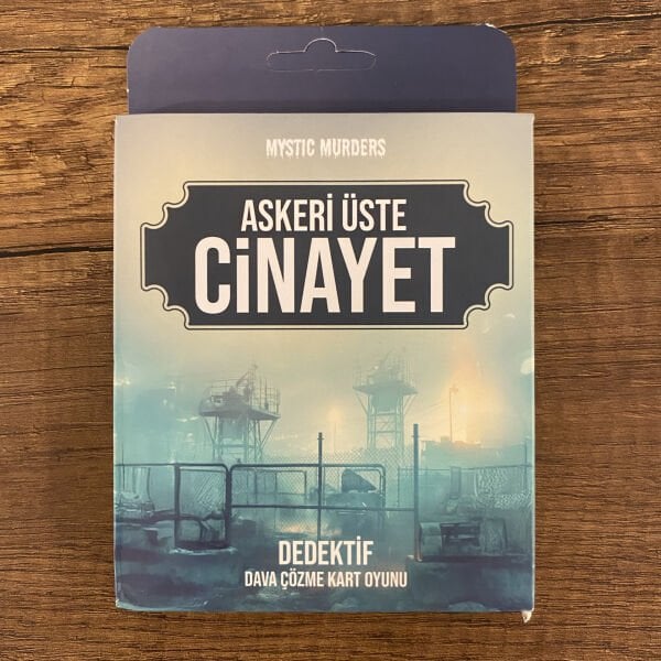 Mystic Murders Dedektif Kart Oyunu : Askeri Üste Cinayet Gerilim ve Zeka Odaklı Stratejik Polisiye