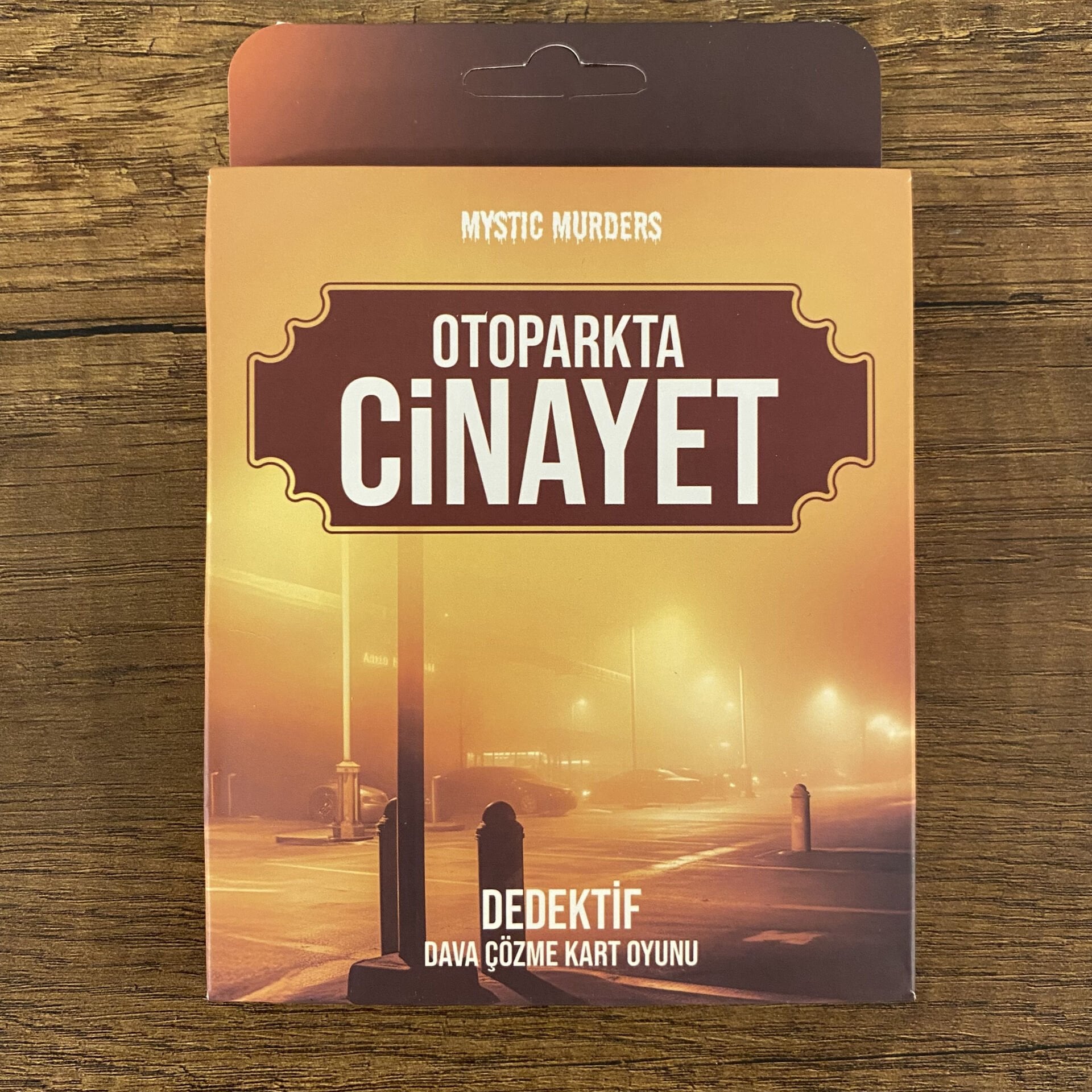 Mystic Murders Dedektif Kart Oyunu : Otoparkta Cinayet Dava Çözme Oyunu Polisiye Gerilim Strateji